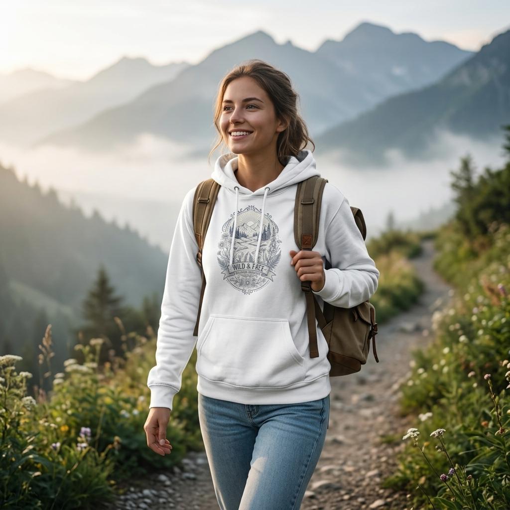 🌿Wild & Free Mountain Escape Hoodie