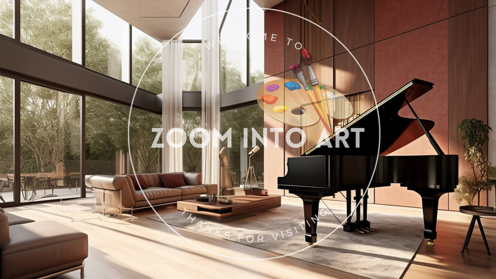 A Villa Living Room High Ceilings