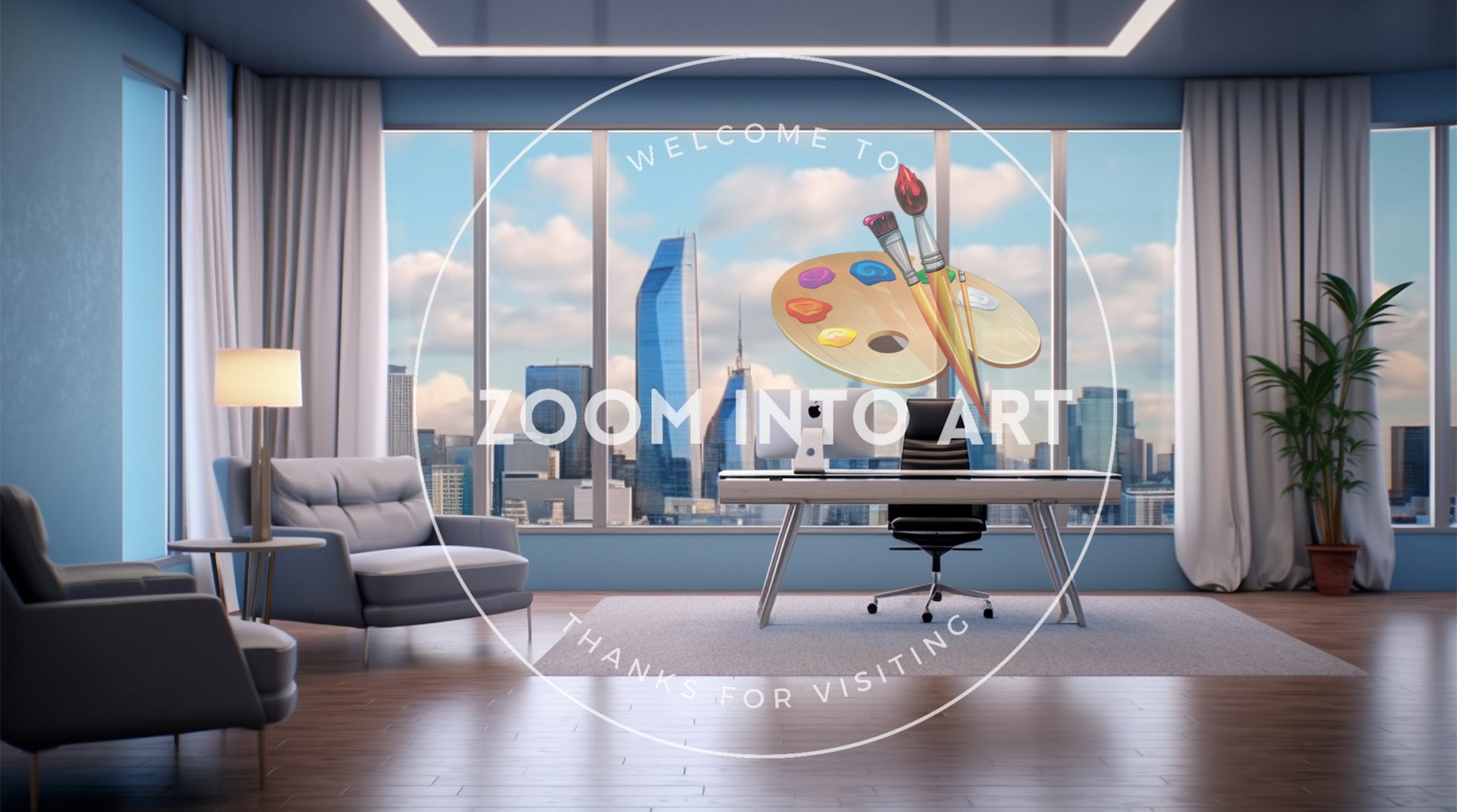 Virtual Realistic Slick Office