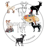 Seven Goats PNG Bundle – Transparent Background Pet Clipart for Creatives