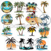 30 Palm Trees Transparent PNG Pack