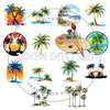 Tropical Palm Tree 28 PNG Bundle