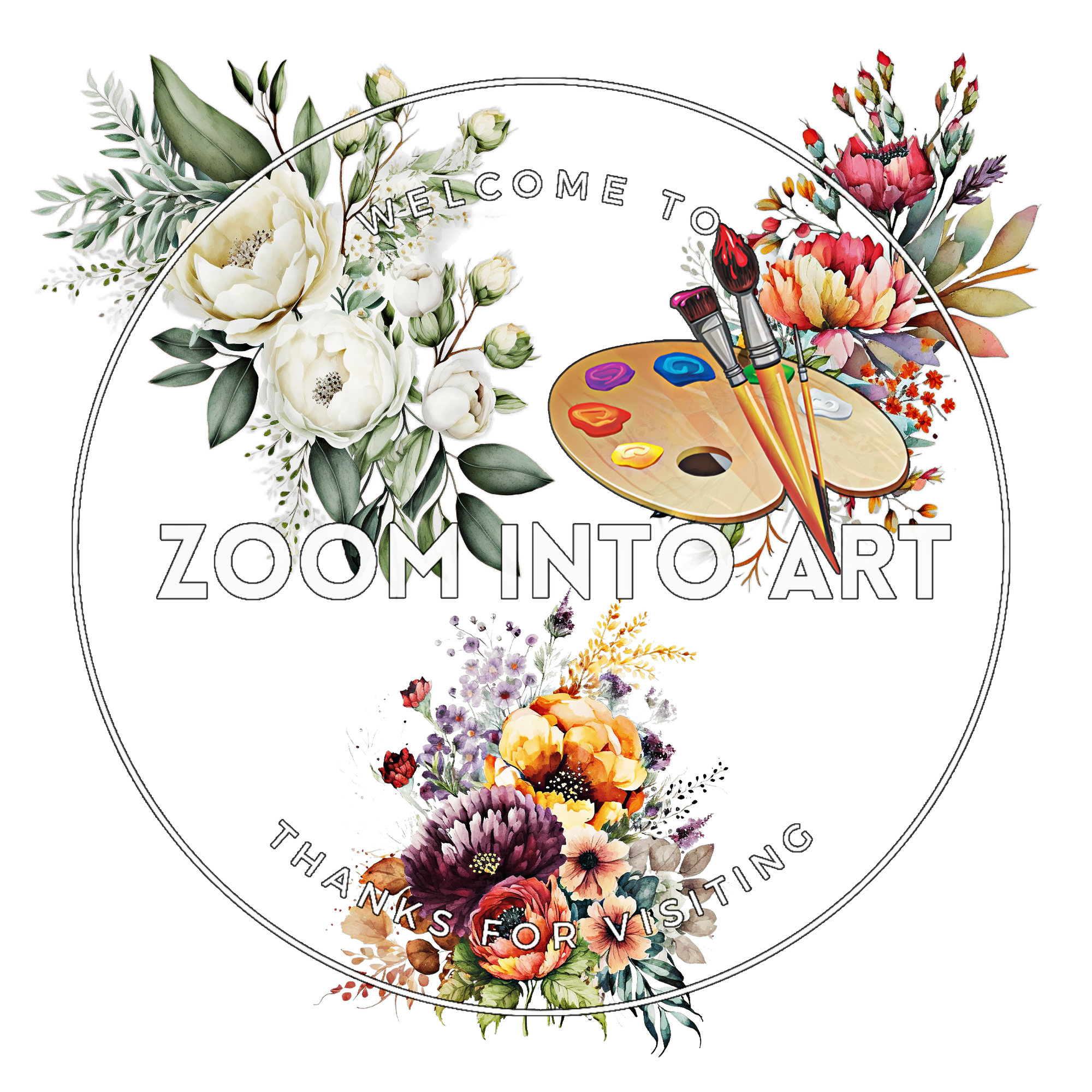 28 Elegant Floral PNGs – Digital Clipart for Cards, Invitations & Projects